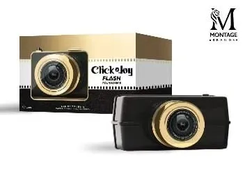 Perfumy męskie Click Boy 100ml - flakon w kształcie aparatu