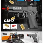 Pistolet Zabawkowy Gun Ners 13cm na Miękkie Pociski, Display 12szt