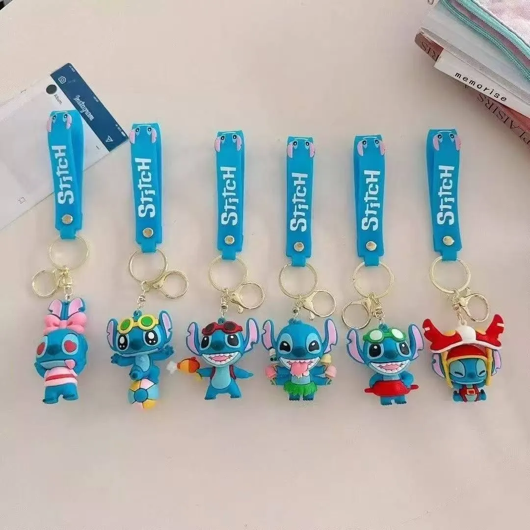 Breloki do kluczy Stitch Lilo & Stitch 6 wzorów