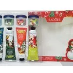 Zestaw świąteczny Sadoer kremy do rąk + balsam do ust