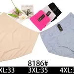 Majtki damskie 2XL-37, 3XL-35, 4XL-33, model 8186#