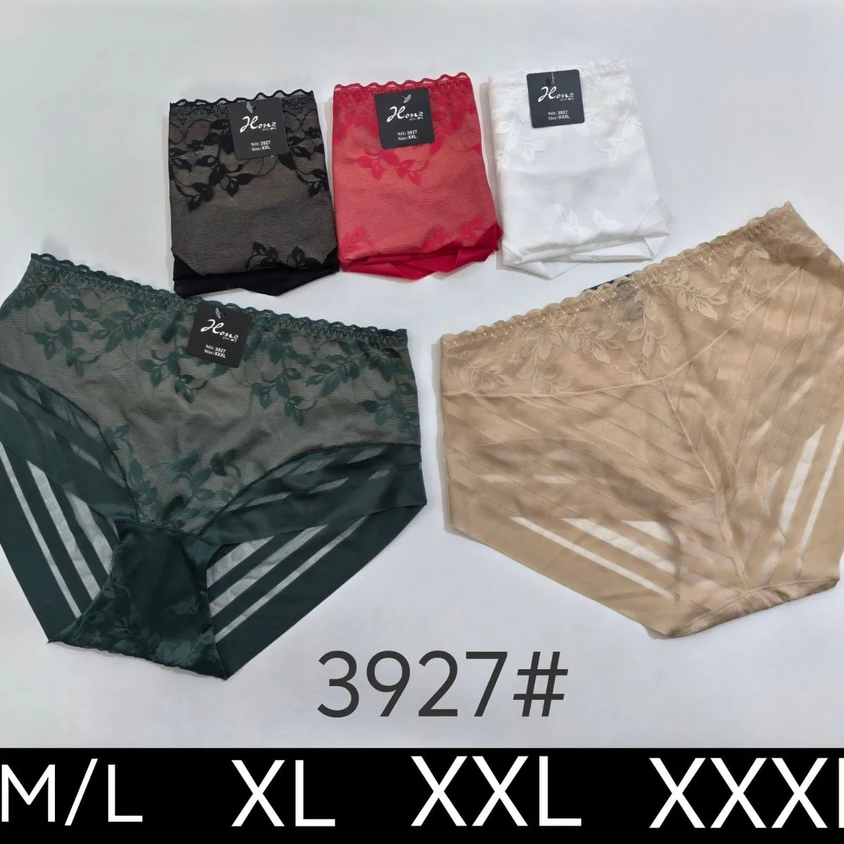 Majtki damskie koronkowe M/L XL XXL XXXL 3927#
