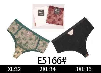 Majtki damskie E5166 XL-36, 2XL-34, 3XL-36