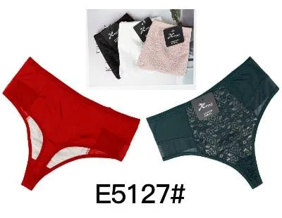 Majtki damskie stringi E5127# czarny biały różowy zielony czerwony