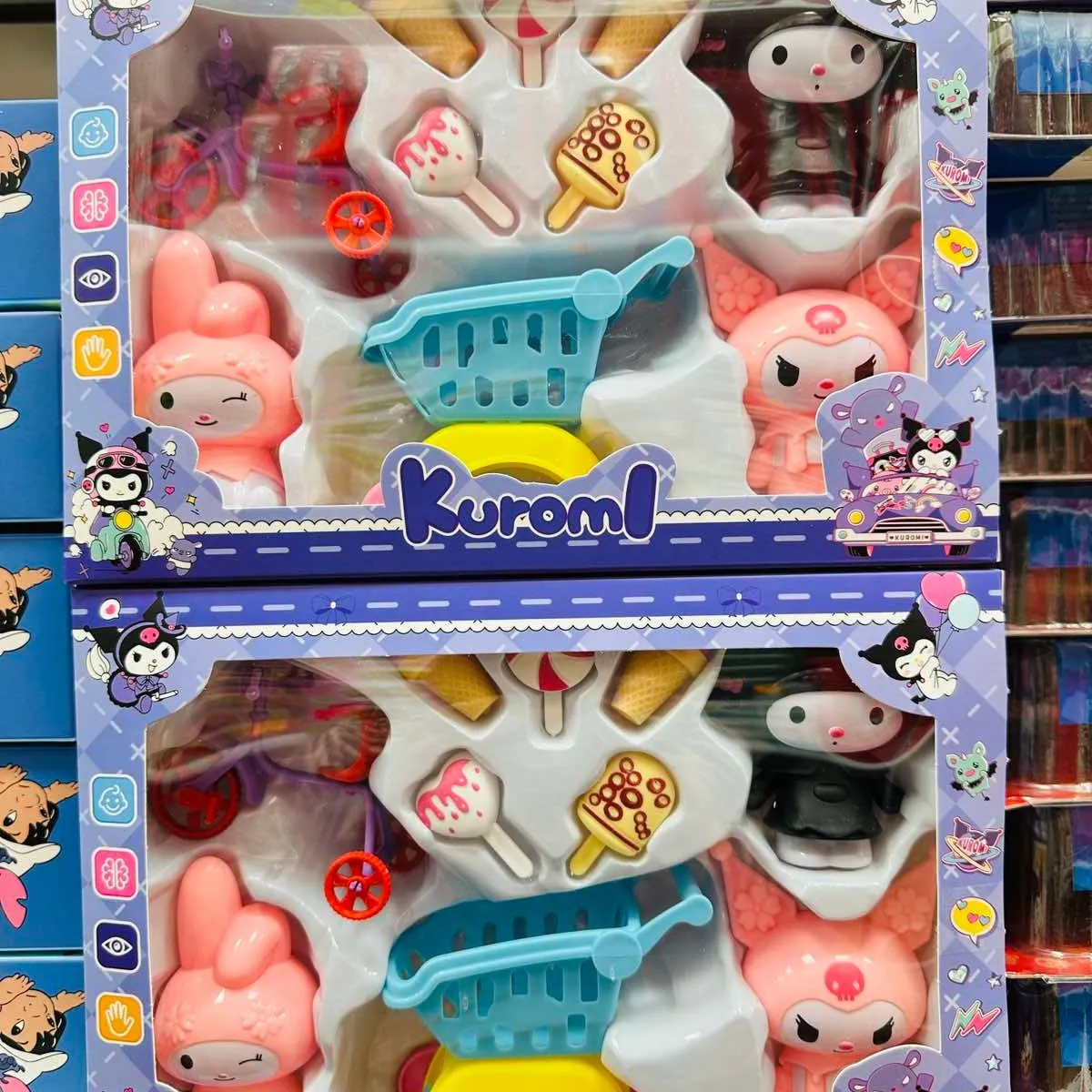 Zestaw zabawek Kuromi z akcesoriami kuchennymi