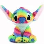 Maskotka Pluszowa Stitch Tęczowa 40cm