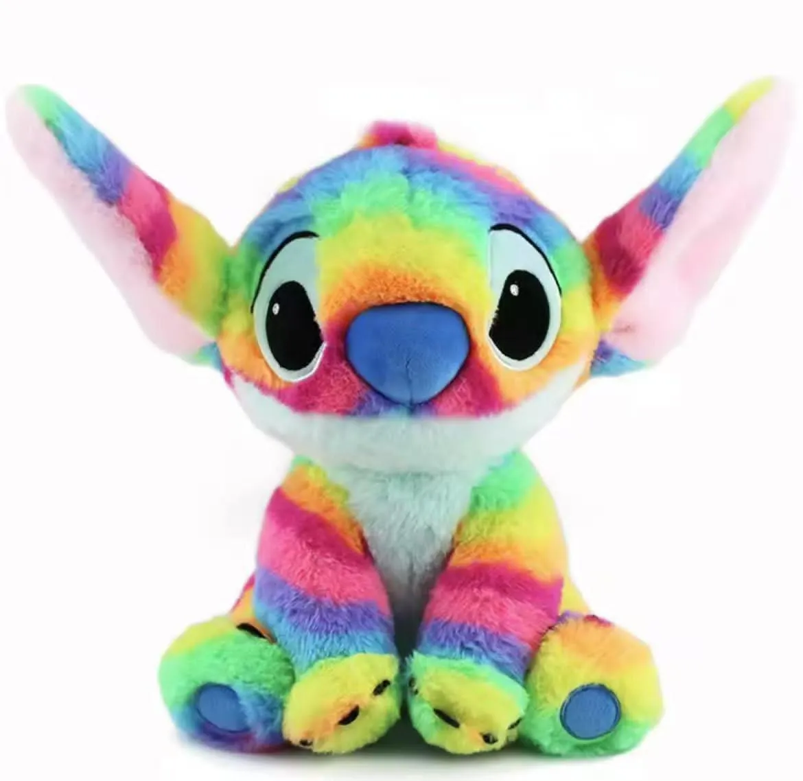 Maskotka Pluszowa Stitch Tęczowa 40cm