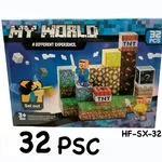 Zabawki Magnetyczne My World 32 pcs HF-SX-32