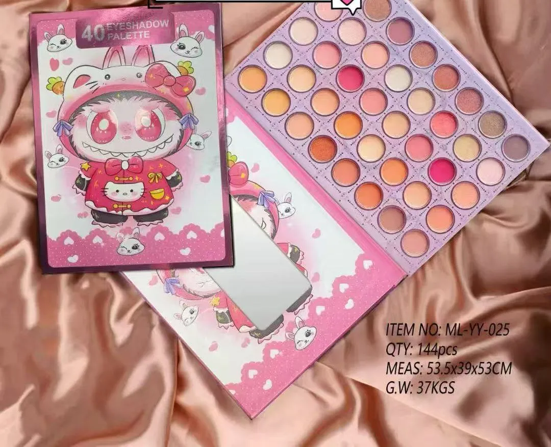Paleta cieni 40 kolorów Eyeshadow Labubu ML-025