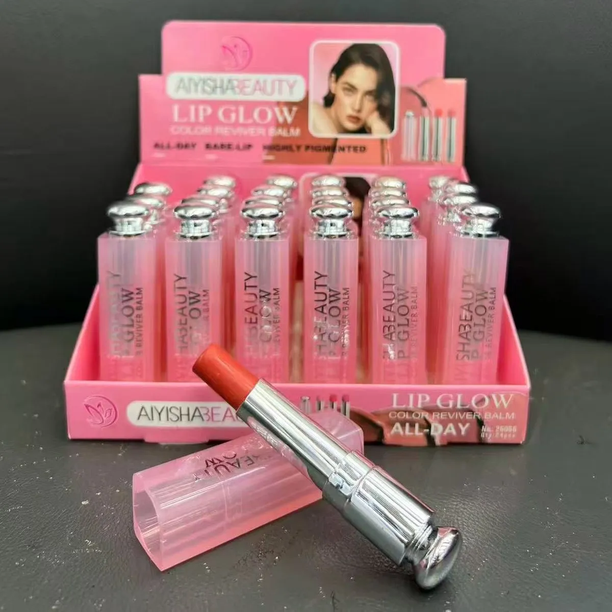 Lip Gloss AIYISHA Beauty Highly Pigmented 24 szt