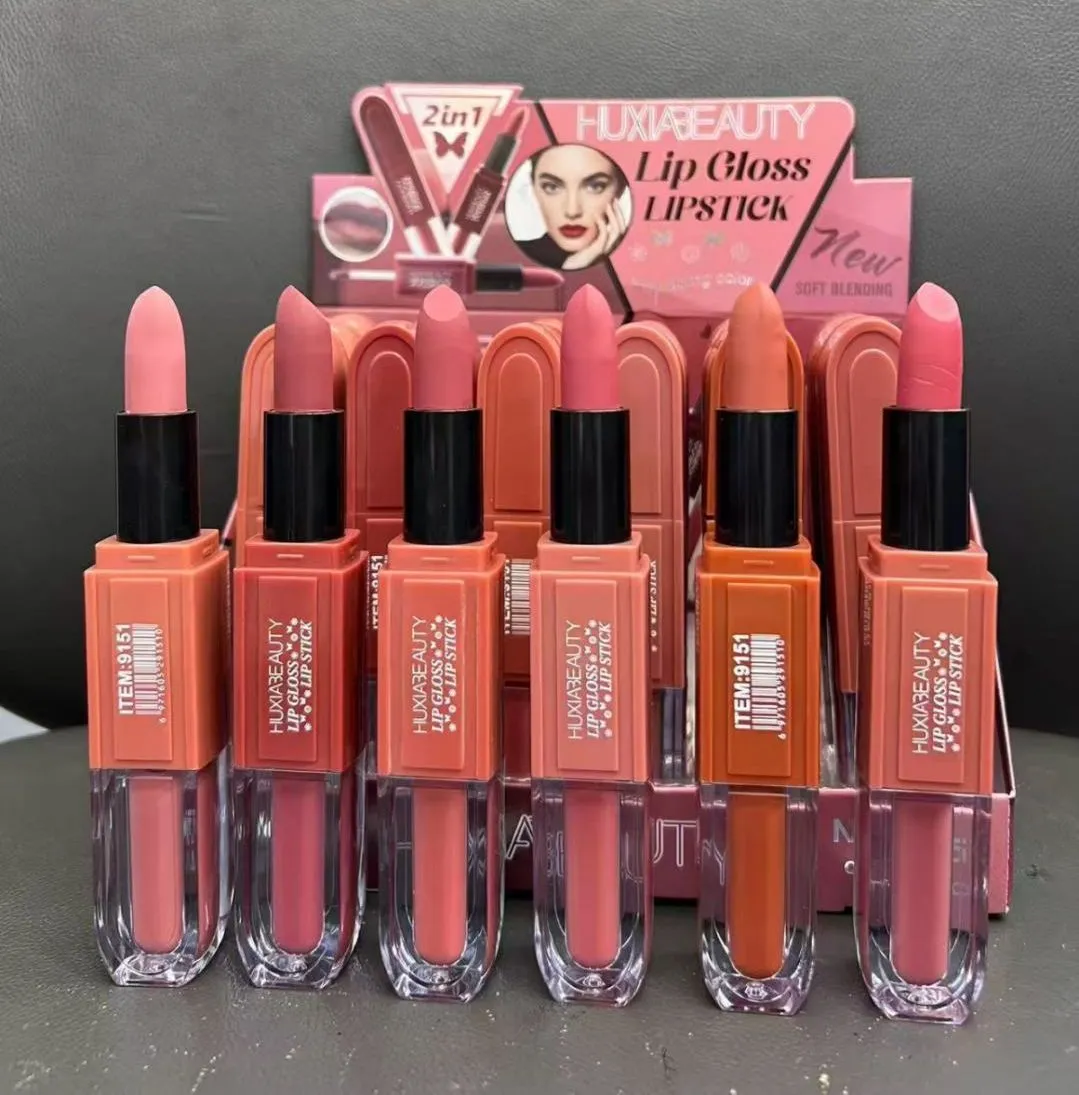 Lip Gloss HUDABEAUTY 2w1 błyszczyk do ust