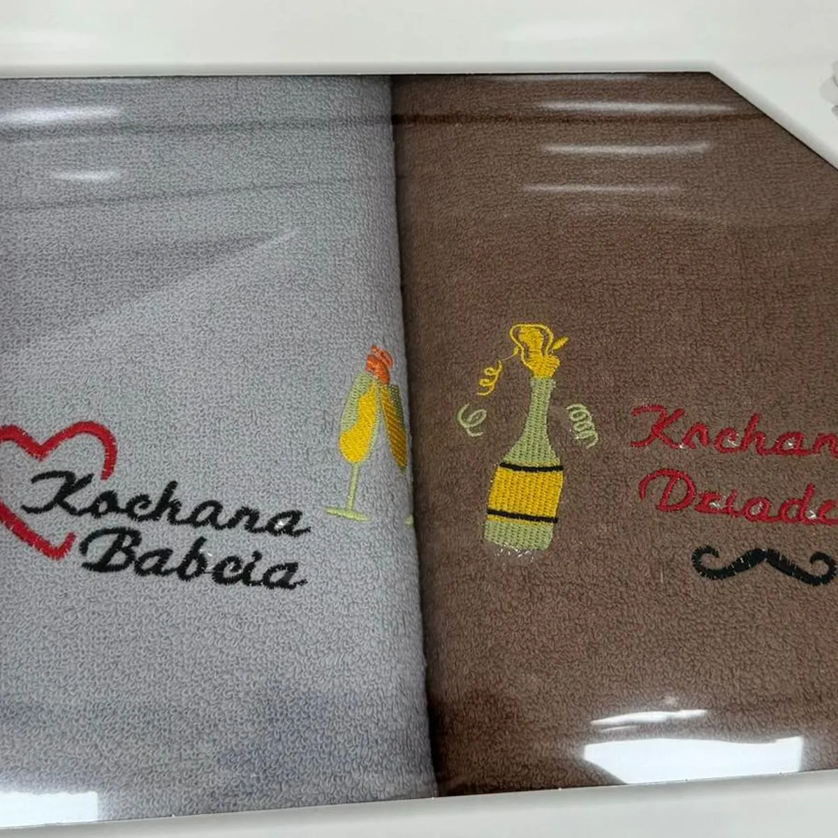Ręczniki Babcia & Dziadek Kochana Babcia Kochany Dziadek 70/140