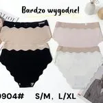 Majtki damskie Lansay S/M L/XL 9904# czarne beżowe białe