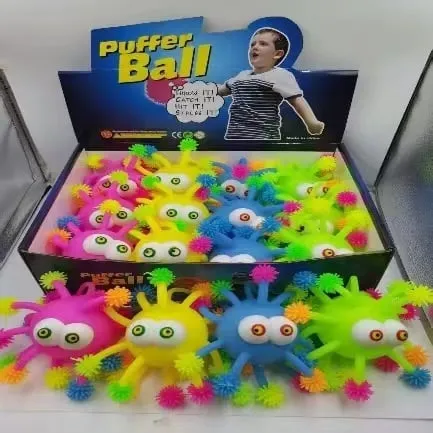 Gniotki Puffer Ball Antystresowe Wielokolorowe