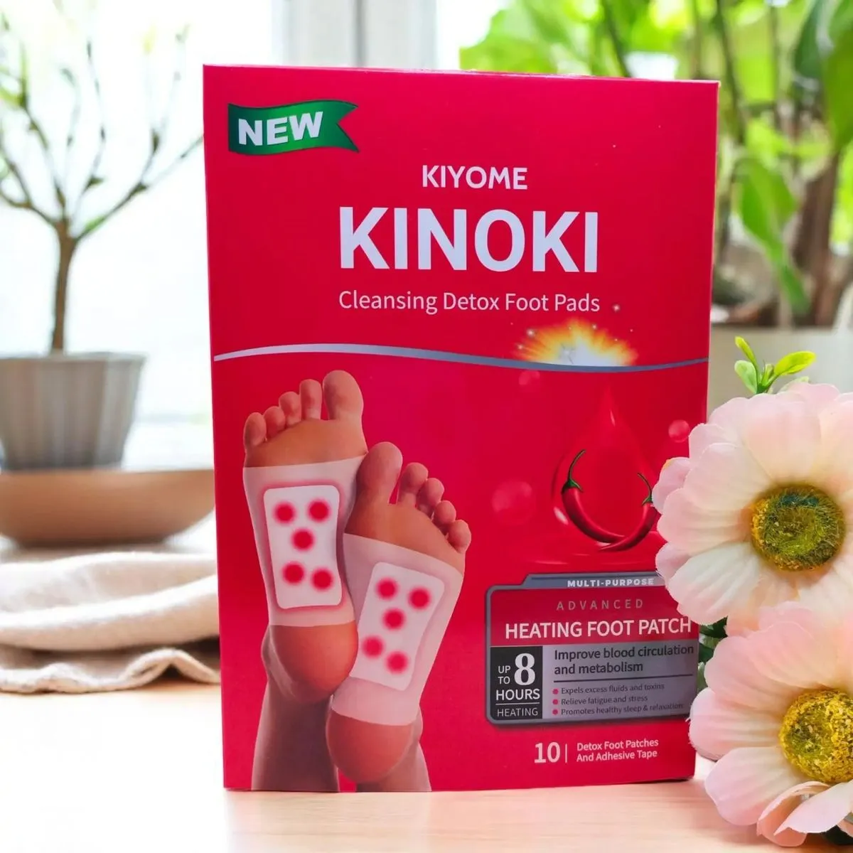 Plastry Detoksykujące KinoNoki Kiyome 10 szt