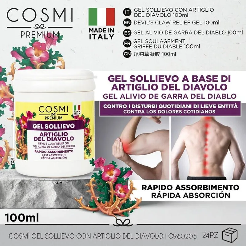 Żel Przeciwbólowy z Czarcim Pazurem Cosmi 100ml