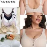 Biustonosz damski Magnolia beżowy 4XL-5XL-6XL