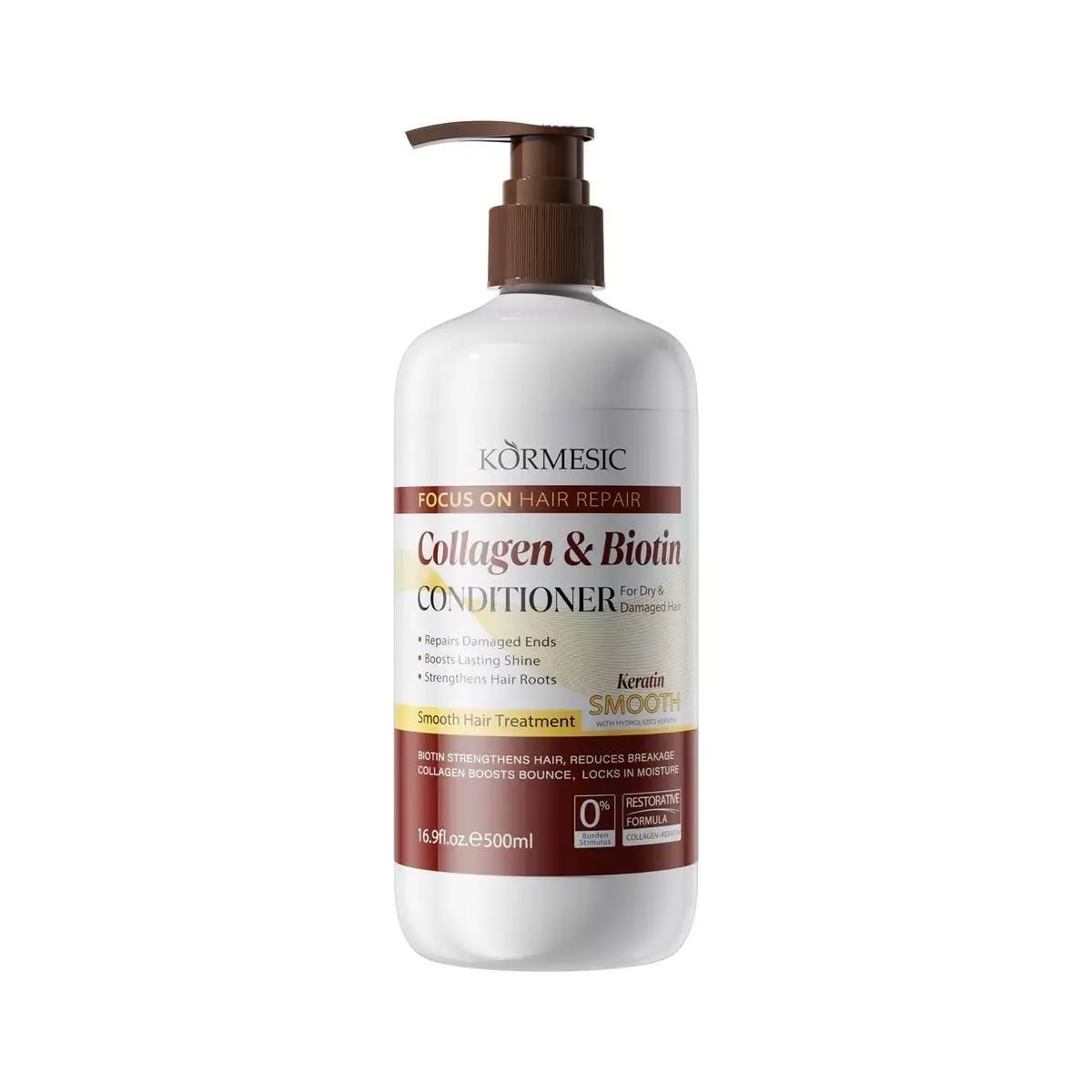 Odżywka do włosów Kömis Focus on Hair Collagen & Biotin 500ml