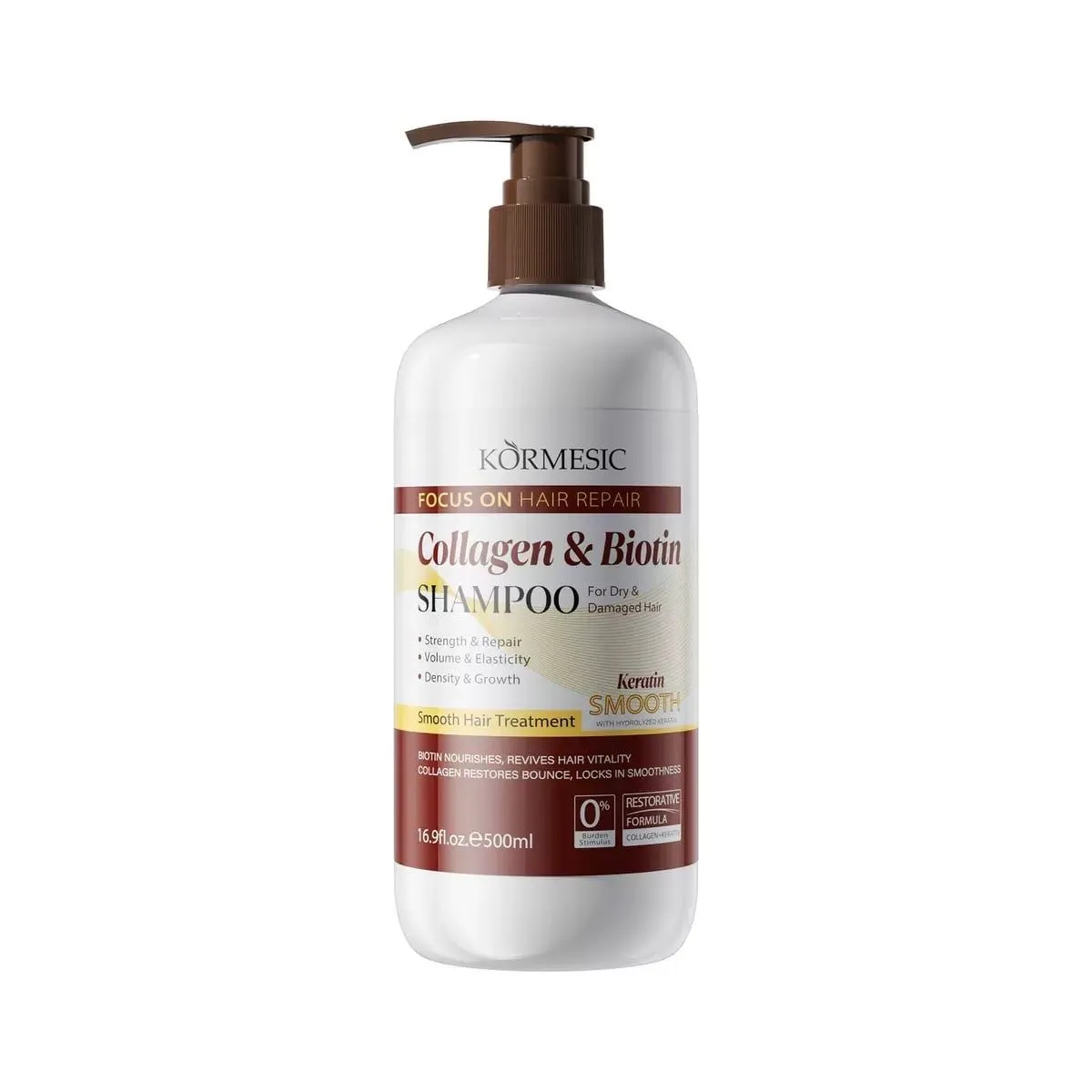 Szampon Kolagen i Biotyna Focus Kormes 500ml