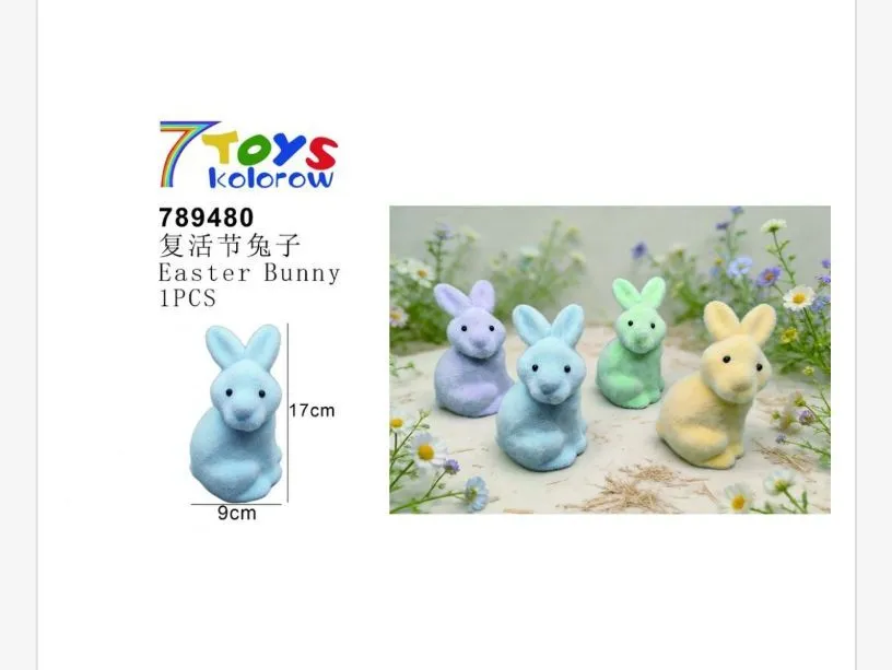 Ozdoby Wielkanocne Zajączki 7TOYS 1PCS 9cm/17cm