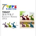 Ozdoby Wielkanocne Easter Bunny 25cm 7Toys kolorowe