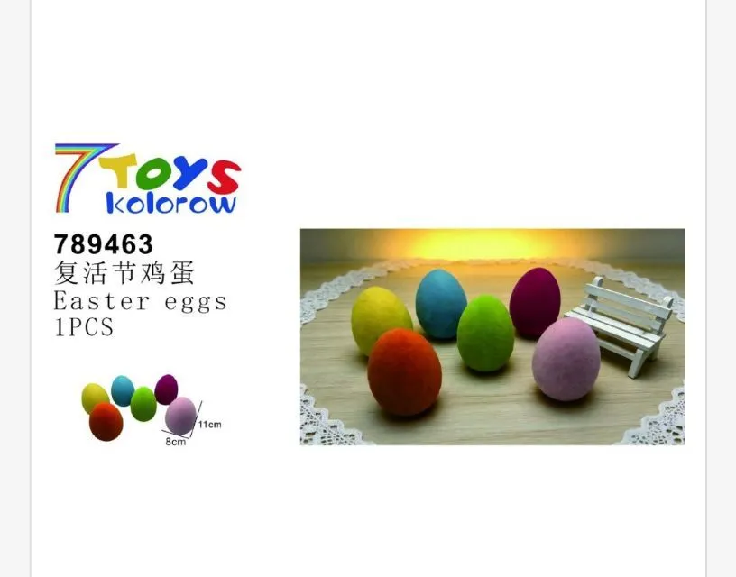 Kolorowe pisanki wielkanocne 7 Toys 7896463, 1 PCS