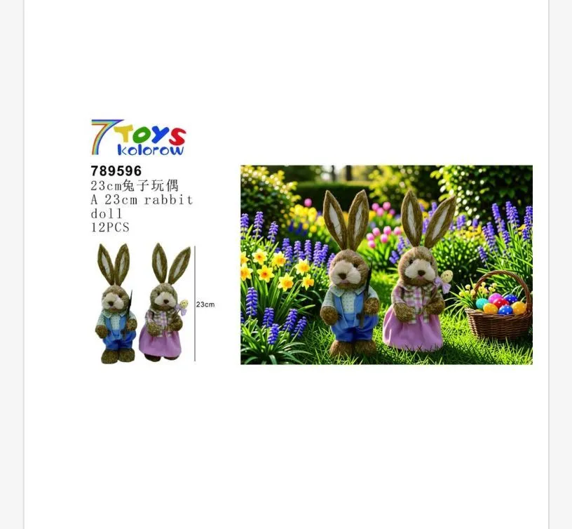 Zestaw figurek królików 12cm + 23cm Toys 78956