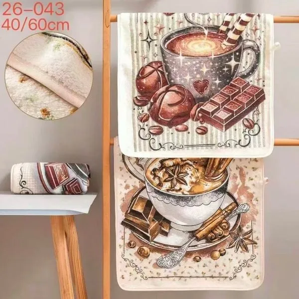 Ręczniki z Mikrofibry 40/60 cm Motyw Zimowy