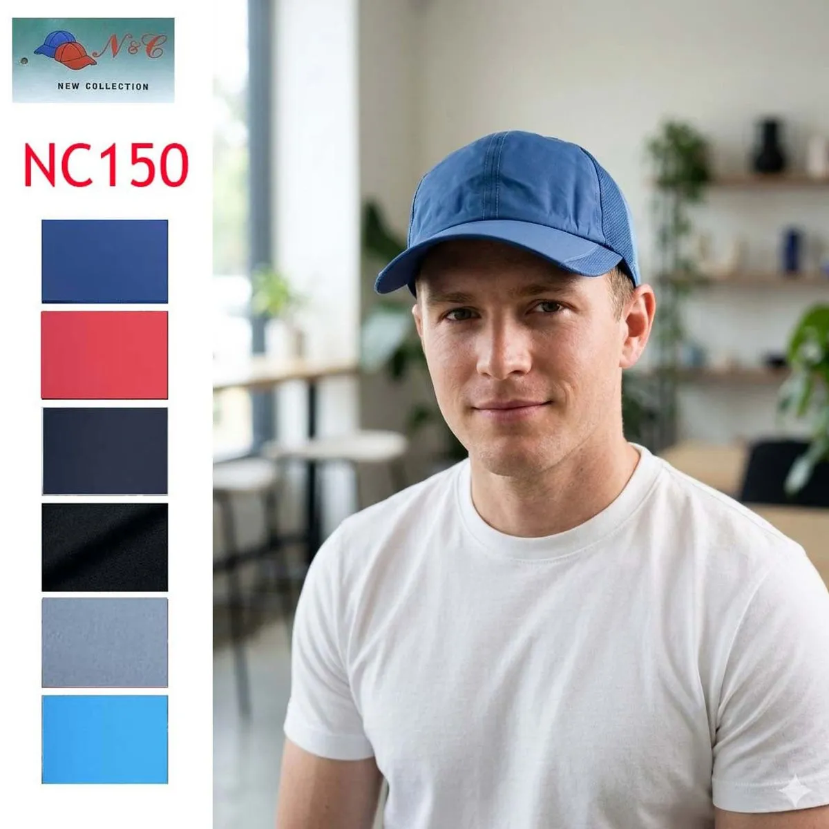 Czapki męskie NC150 New Collection, 6 kolorów
