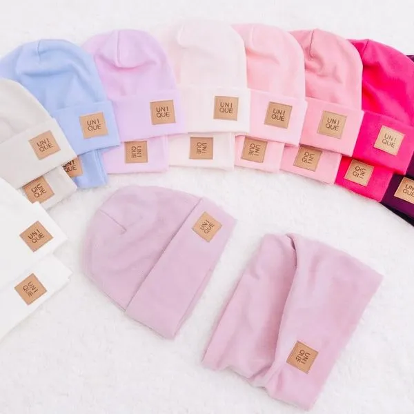 Komplet Czapki Komin dla Dzieci 52/54