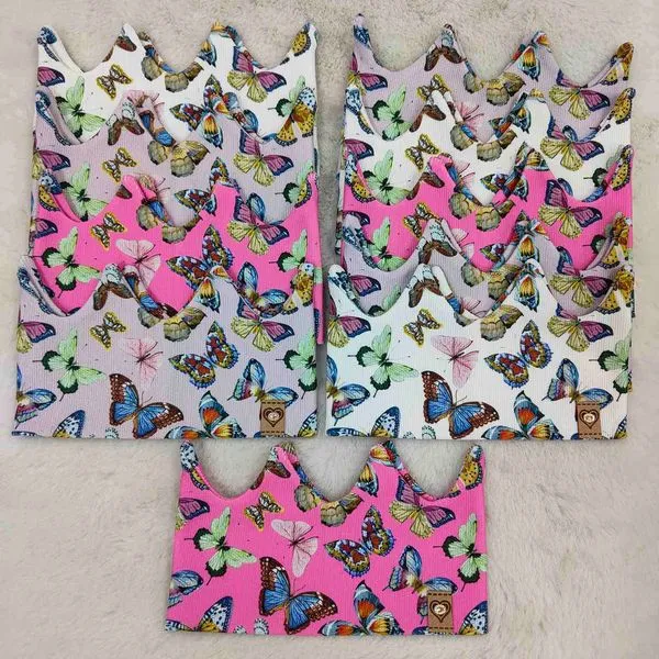 Opaski na głowę dla dzieci z motywem motyli