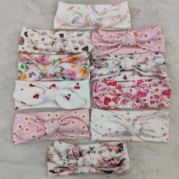 Opaski na głowę dla dzieci, zestaw wielokolorowy