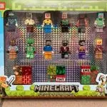 Figurki Minecraft 12 szt. w blistrze 3+