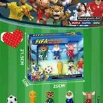 Zestaw figurek FIFA World Cup 2026 z piłką 6 szt