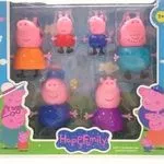 Zestaw figurek Happy Family Peppa Pig 6 szt