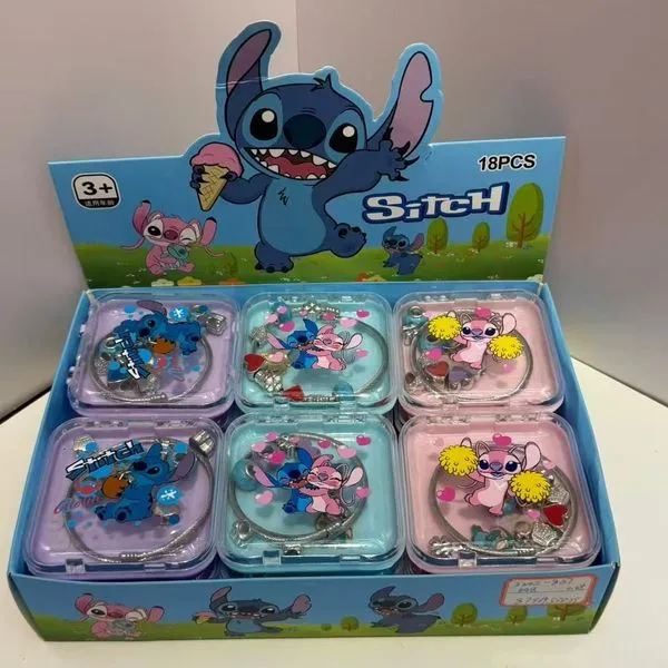 Zabawki Biżuteria Stitch 18 szt w opakowaniu