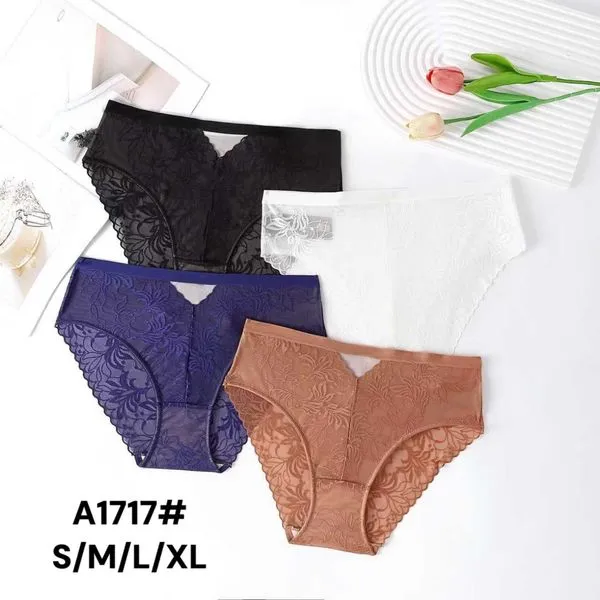 Majtki damskie koronkowe A1717 S/M/L/XL 4 kolory
