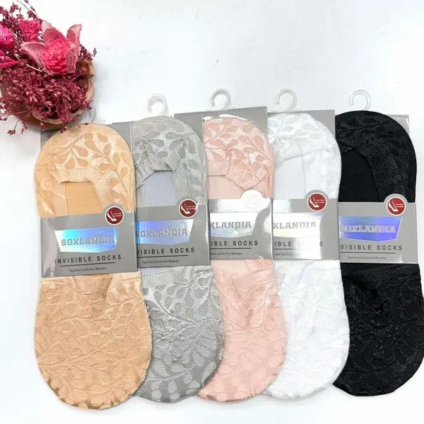 Skarpetki damskie invisible Zolandia 5 kolorów