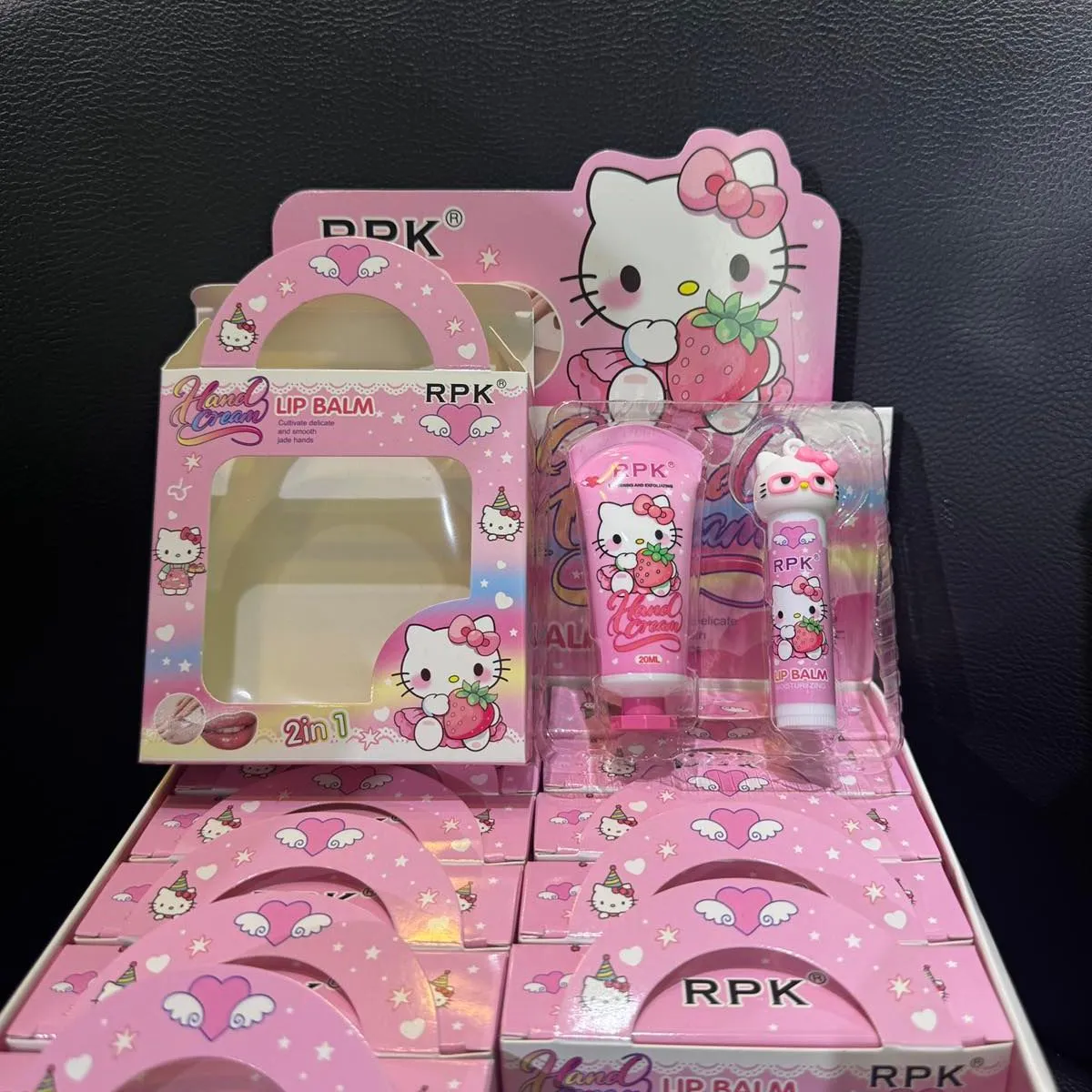Zestaw Lip Balm dla Dzieci Hello Kitty RPK