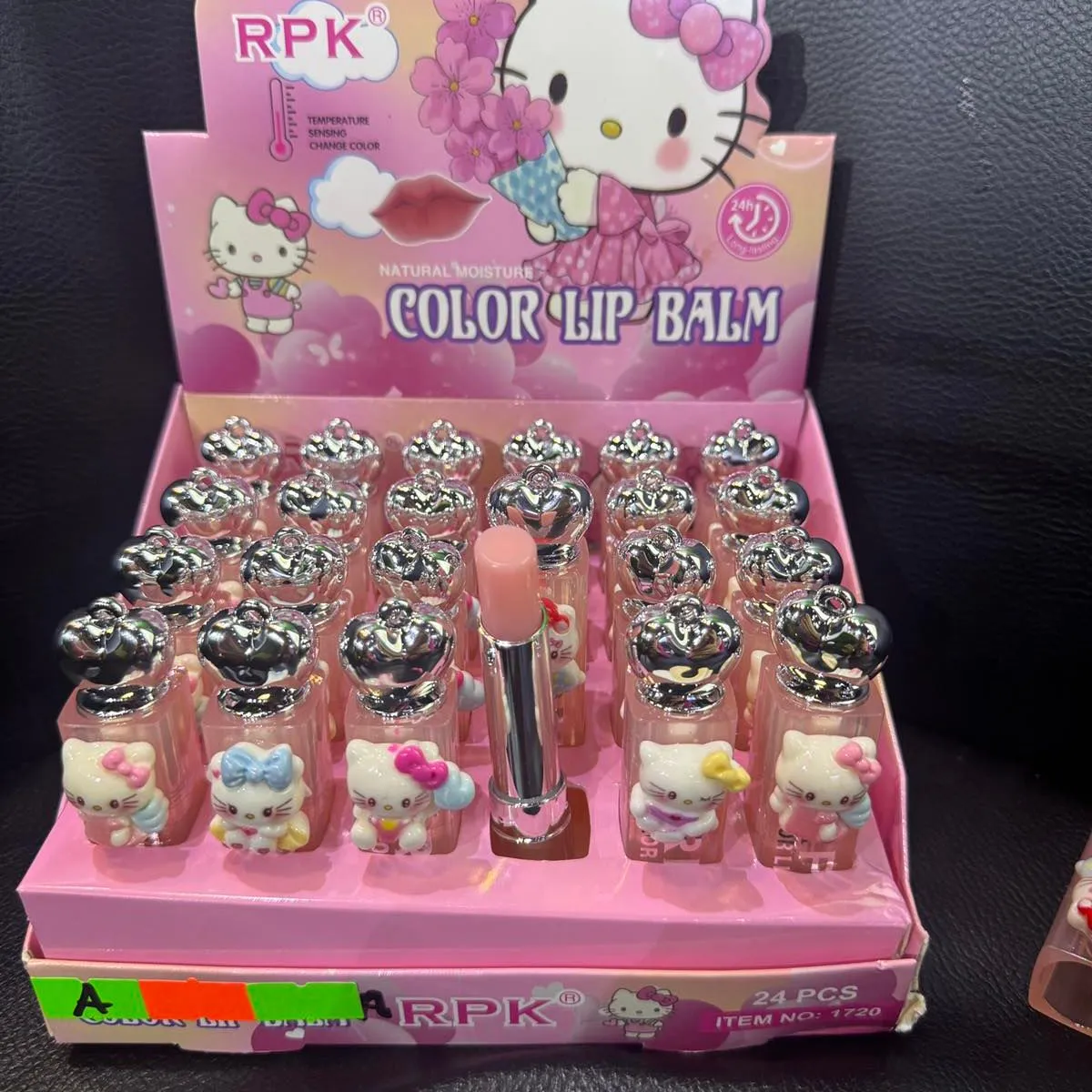 Błyszczyk do ust Color Lip Balm RPK Hello Kitty dla dzieci 24 szt