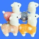 Brelok Maskotka Lama Pluszowa 5 Kolorów