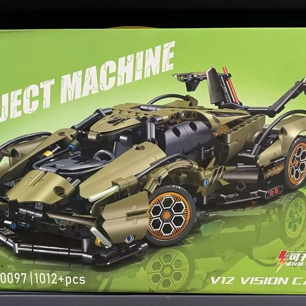 Klocki Project Machine 1012+PCS Samochód VIZ Vision Car