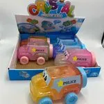 Zabawka Slime Police Car - Kryształowy Glut w Autku, 12 szt.