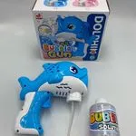 Pistolety Bubble Gun Delfin ze światłem i płynem, 12 szt.