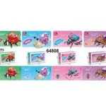 Klocki Insect JIE STAR Insect Kingdom 12 szt. Mix Wzorów