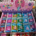 Crystal Mud Zabawki Slime Syrenka Brokatowy 72 szt