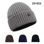 Czapka Zimowa Męska Prążkowana UPTREND Mix Kolorów 12szt