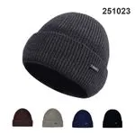 Czapka Zimowa Męska Prążkowana Mix Kolorów COLEN 12szt