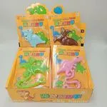 Zabawki Dinosaur Sticky Hand - Lepkie Dinozaury, Zestaw 16 szt.
