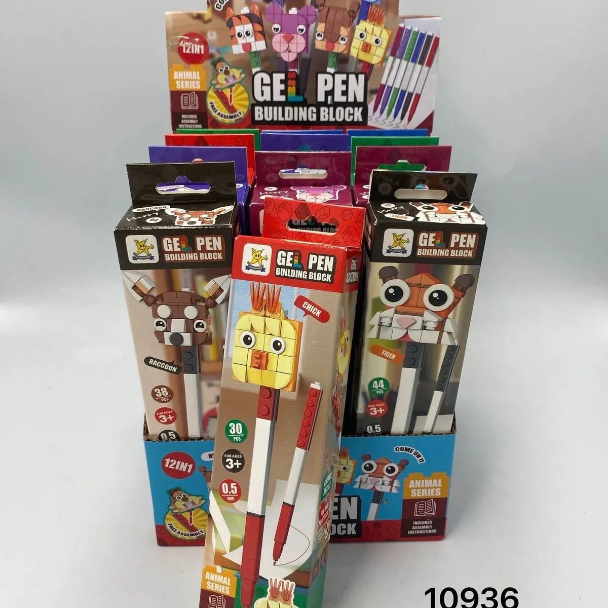 Klocki Gel Pen Animal Series Zwierzęta 3+